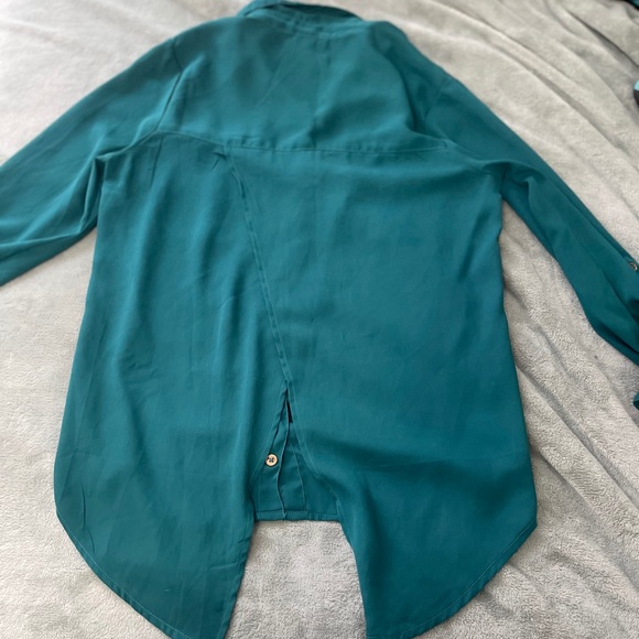 Teal dress shirt - Picture 2 of 3